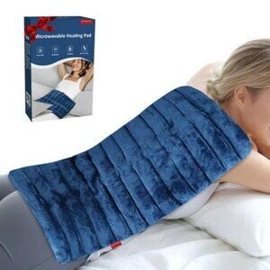 Comfytemp XL Weighted Microwave Heating Pad with Flaxseed, 12"x24"